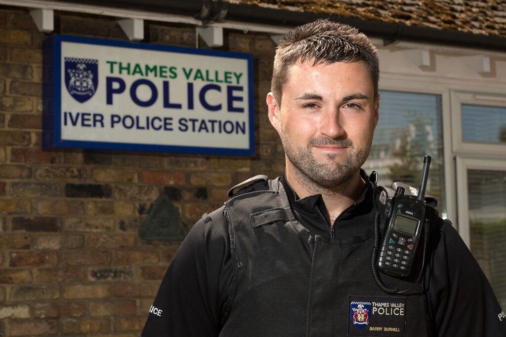 PC Barry Burnell, Thames Valley Police Community Police Officer 