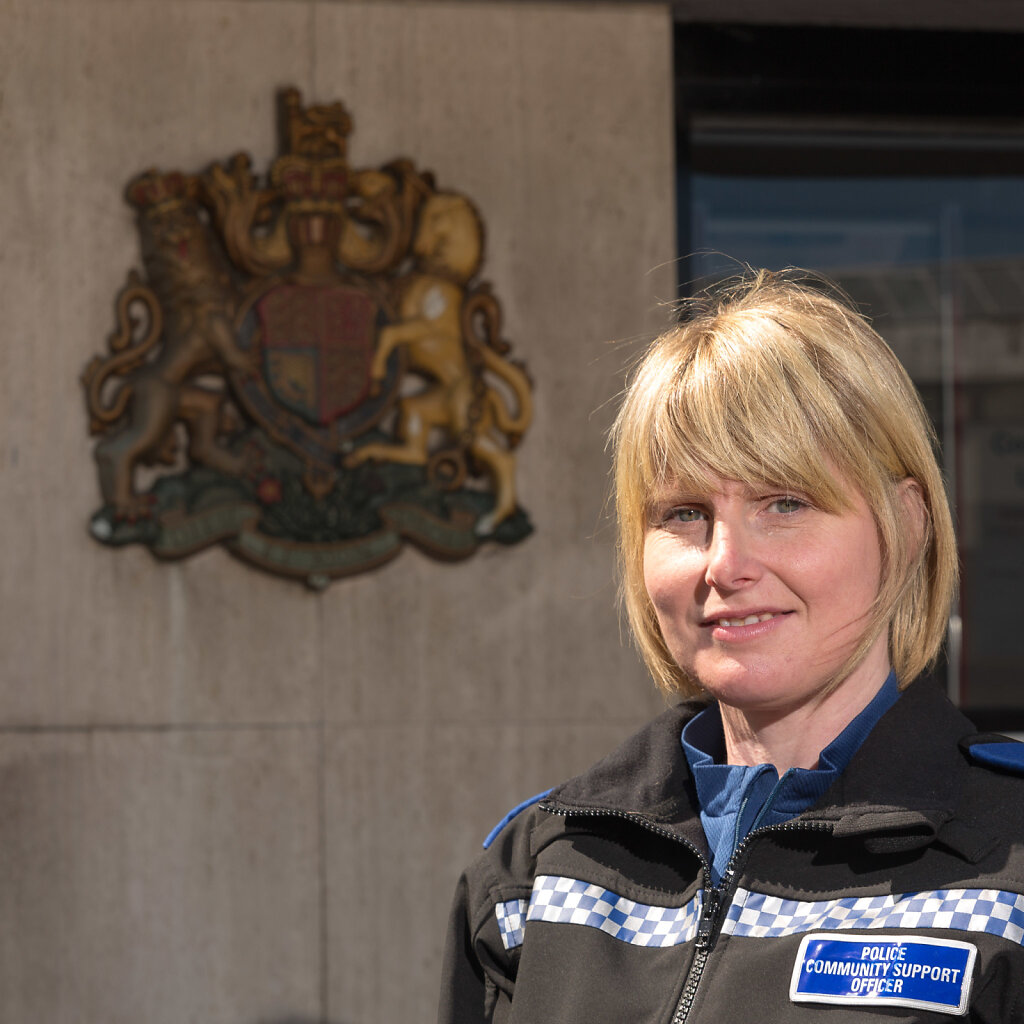 PCSO Debbie Rimmer, Thames Valley Police  PCSO of the year for B